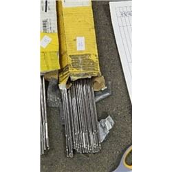 WELDING RODS - REALLY LONG - STAINLESS STEEL - IN BOX - OK TIGROD ER2209 X 2.4mm