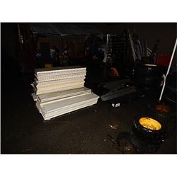 SET OF GONDOLA SHELVING