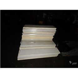 SET OF GONDOLA SHELVING