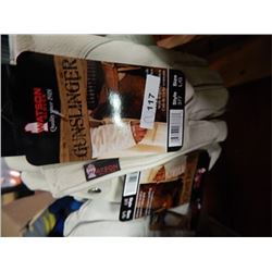 GUNSLING LEATHER GLOVES - NEW - L