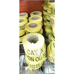 ROLLS OF SAFETY TAPE - ASSORTED - 20