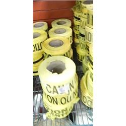 ROLLS OF SAFETY TAPE - ASSORTED - 20