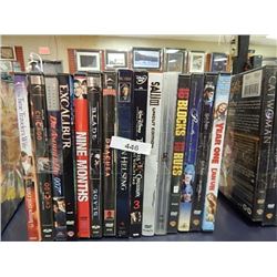 BUNDLE OF DVD'S