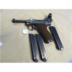 Luger DWM 1917 w/Three Clips #2365