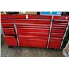 Image 1 : Snap-On 5' 19 Drawer Tool Box - One Drawer Needs Roller
