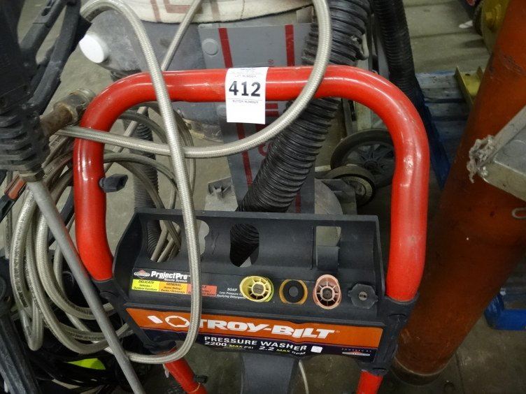 Troy Bilt 2200 PSI Gas Pressure Washer