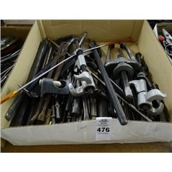 Assorted Pry Bars & Auto Tools