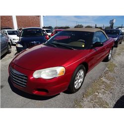 2004 Chrysler Sebring GTC Convertible