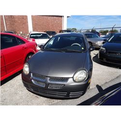 2003 Dodge Neon SE Sedan