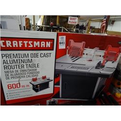 Craftsman Router Table Frame