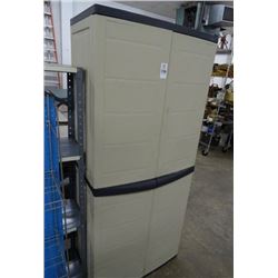 Plastic 2 Door Cabinet