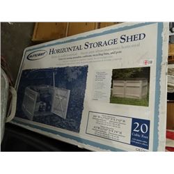 Horizontal Storage Shed