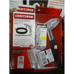 Craftsman Sandblasting Kit