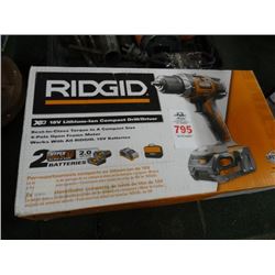 Ridgid 18V Drill Kit