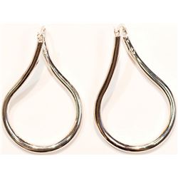 RHODIUM PLATED STERLING SILVER MODERN-DESIGN