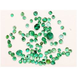 ASSORTMENT OF APPROX. 2.5CT OF GENUINE EMERALDS