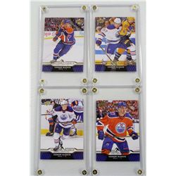 CONNOR MCDAVID UPPERDECK HOCKEY CARDS X4