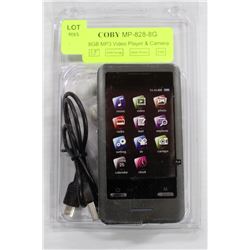 NEW COBY 8GB MP3 VIDEO PLAYER & CAMERA