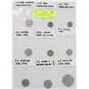 Image 1 : PAGE OF ASSORTED U.S. COINS INCLUDING INDIAN HEAD