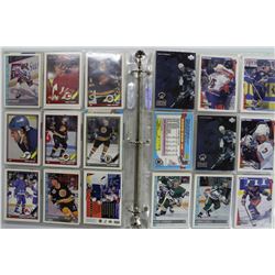 WHITE BINDER W/OVER 190 COLLECTIBLE