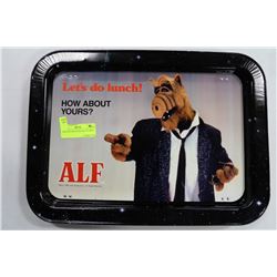 1987 LET'S DO LUNCH ALF TV TRAY
