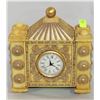 Image 1 : GOLDEN MANTLE CLOCK