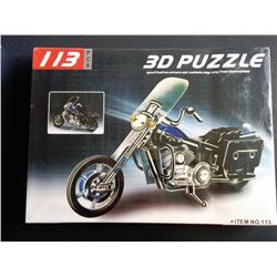 NEW IN BOX 3D MOTORCYCLE PUZZLE