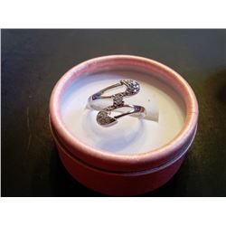 FASHION RING WITH SWAROVSKI CRYSTALS