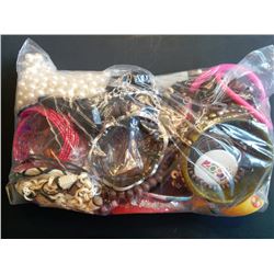 HUGE BAG OF COSTUME JEWELLERY