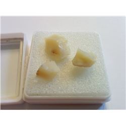 11CT UNHEATED NATURAL CARAMEL YELLOW OPALS