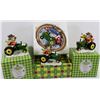 Image 1 : LOT OF 4 JOHN DEERE CHRISTMAS COLLECTIBLE