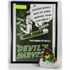 Image 1 : MARIJUANA DEVIL'S HARVEST PRINT "JAMAICAN SITTING