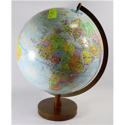12" WORLD GLOBE
