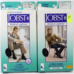 2PAIRS OFMEDICAL GRADE MENS FIRM COMPRESSION KNEE