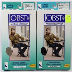 2PAIRS OFMEDICAL GRADE MENS FIRM COMPRESSION KNEE