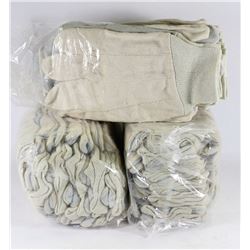 3 BUNDLES OF WORK GLOVES