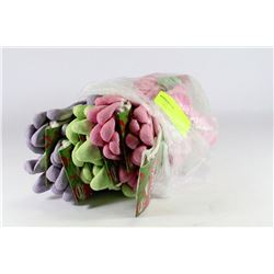 BUNDLE OF 12 PAIRS FLEXI-GRIP GARDEN GLOVES