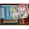 Image 1 : BOX OF VINTAGE BOOKS INCLUDING MECHANICS ILLUS.