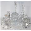 Image 3 : BOX WITH ASSORTED CRYSTAL CANDLE HOLDERS
