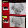 Image 1 : LOT OF 2 COMPLETE PUNCHBOWL SETS
