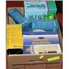 Image 1 : BOX OF ELECTRONICS INCLUDING VOICE RECORDERS AND