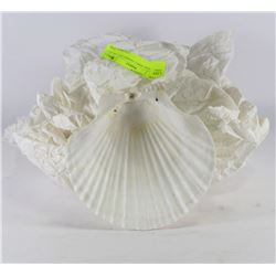 JAPANESE SHELL DISHES SET OF 12