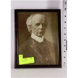SIR WILFRID LAURIER FRAMED PICTURE