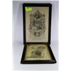 Image 1 : 1189 CONFIRMATION FRAMED CERTIFICATE & ARMORIAL