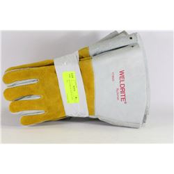 LOT OF 6 PAIRS OF NEW WELDING GLOVES
