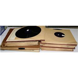 LOT OF 6 BINDERS OF ANTIQUE 78 RECORDS ALL IN