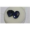 Image 1 : NATURAL BLUE SAPPHIRE - 2 PIECES 34CT