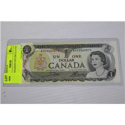 1973 $1 CANADIAN UNCIRCULATED NOTES