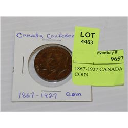 1867-1927 CANADA CONFEDERATION COIN