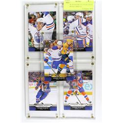 CONNOR MCDAVID 1ST YEAR OILER UPPERDECK CARDS X5